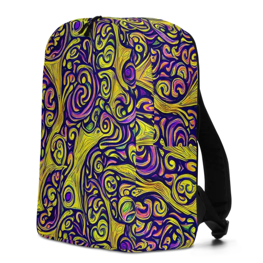 Indigo Fever on a Minimalist Backpack