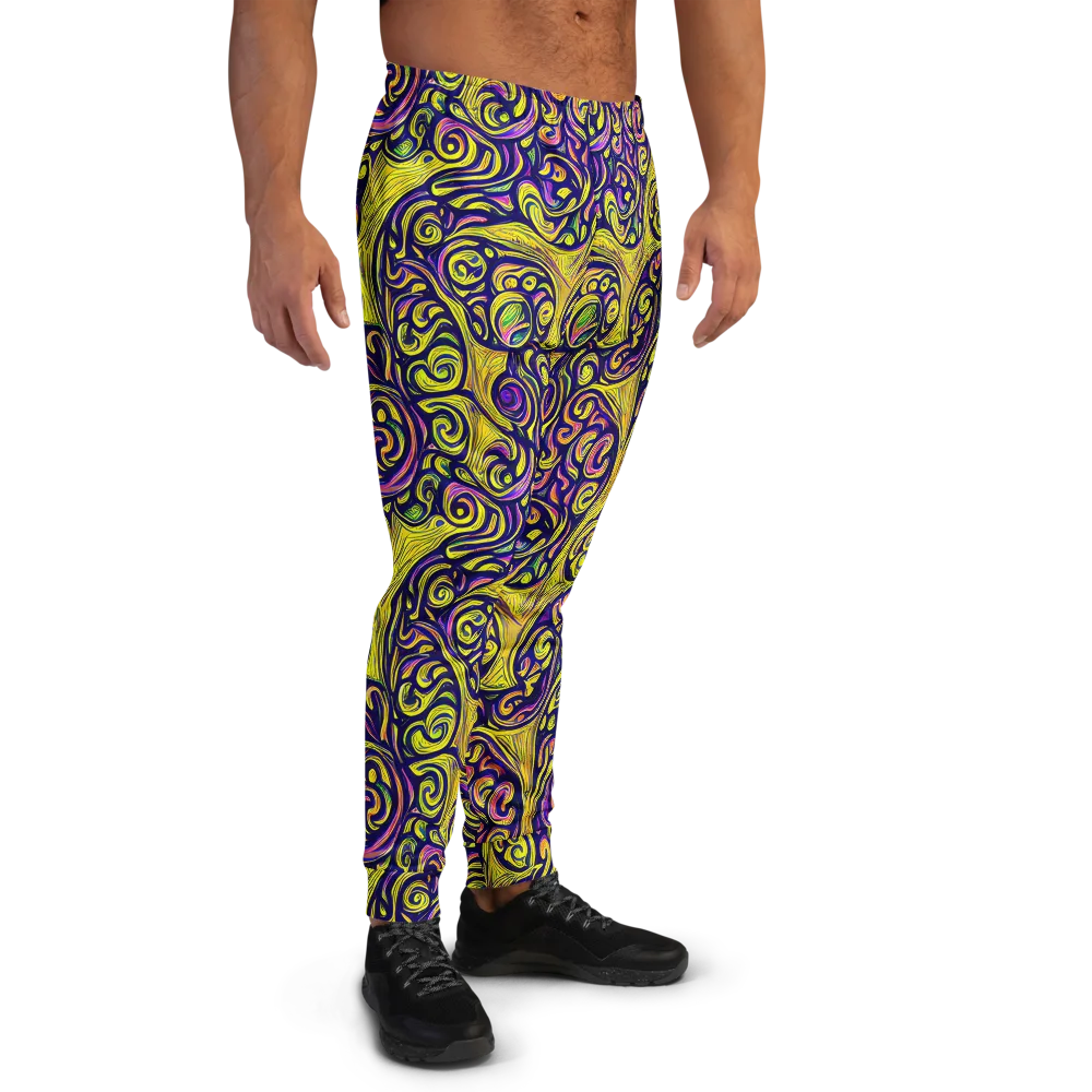 Indigo Fever on Men's Joggers — Right