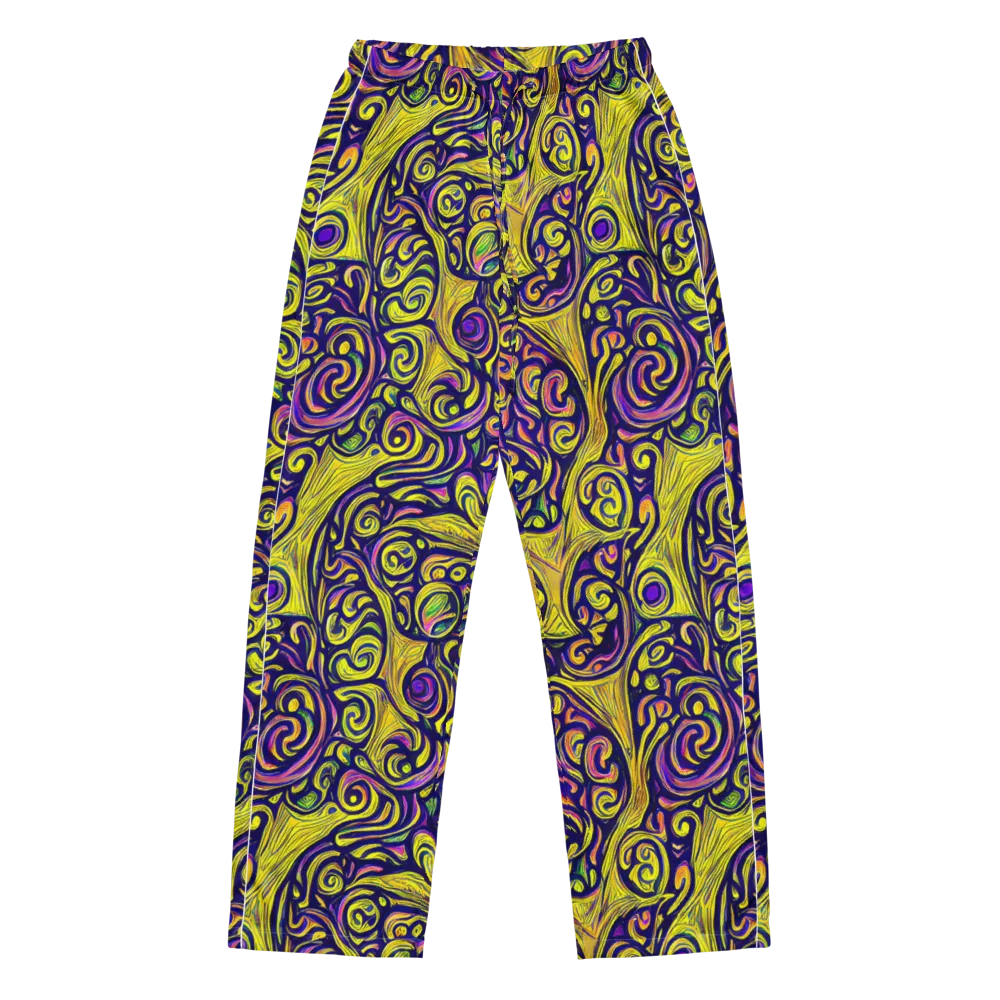 Indigo Fever on Women's Pajama Pants — Front