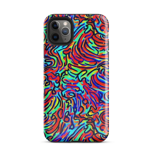 Lava Pulse on a Tough Case for iPhone®
