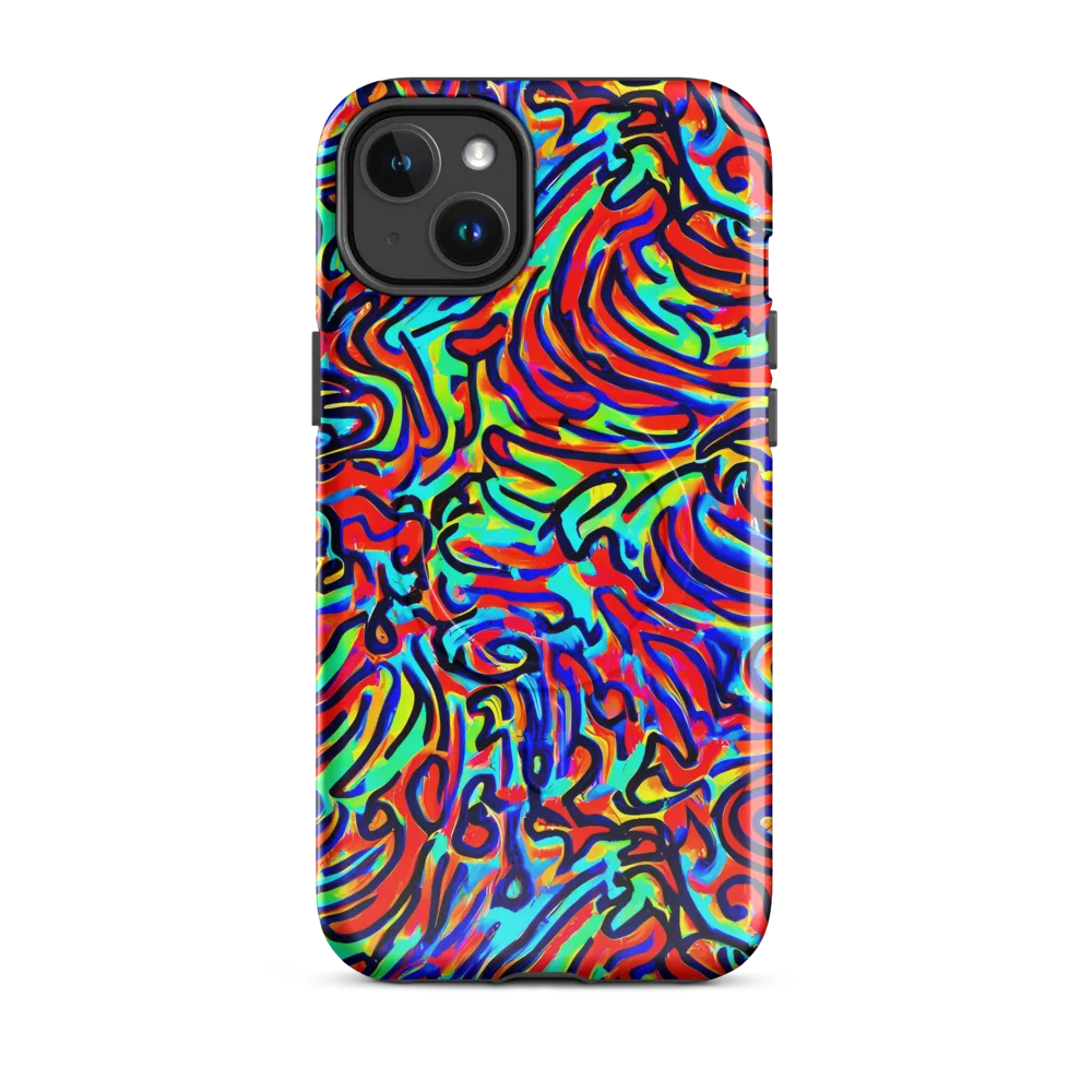 Lava Pulse on MagSafe Tough Case for iPhone® — Front