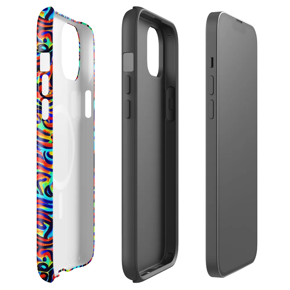 Lava Pulse on MagSafe Tough Case for iPhone® — Front