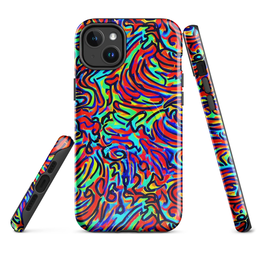 Lava Pulse on MagSafe Tough Case for iPhone® — Front