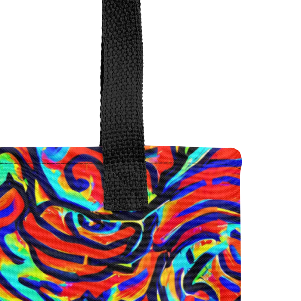 Lava Pulse on Tote Bag — Product details