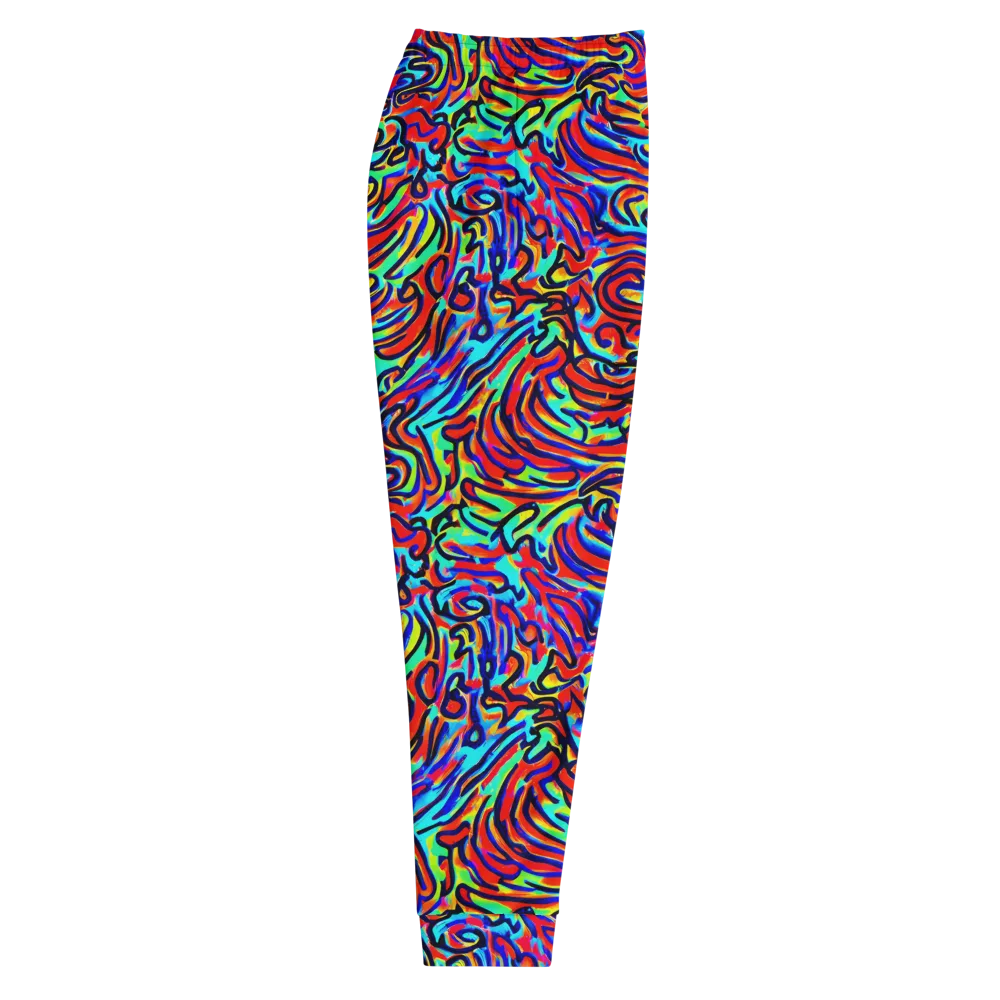Lava Pulse on Men's Joggers — Right