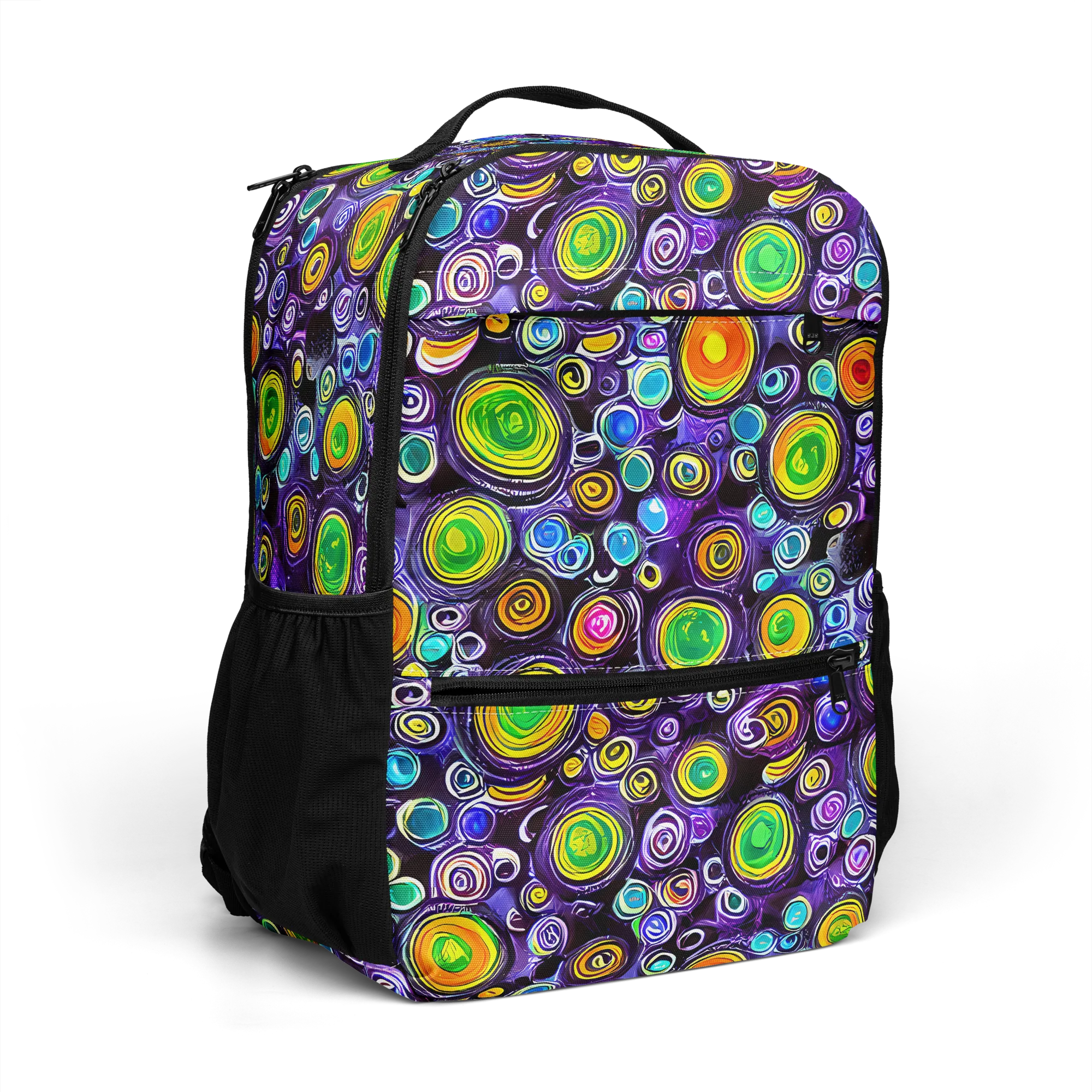 Galaxy Ripple on Utility Backpack — Right Front