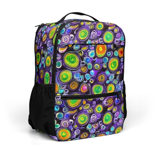 Galaxy Ripple on a Utility Backpack