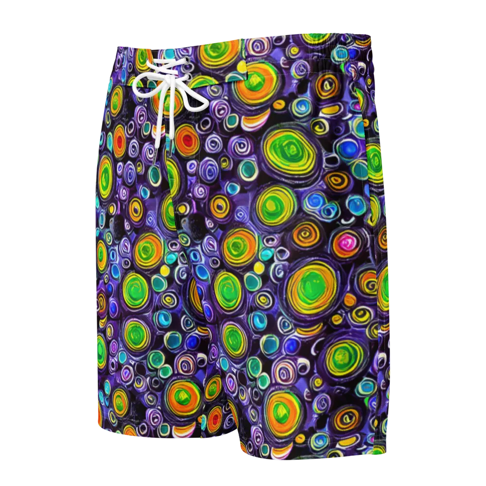 Galaxy Ripple on Men's Board Shorts — Front