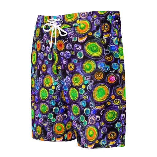 Galaxy Ripple on a Men's Board Shorts