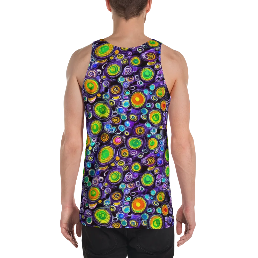Galaxy Ripple on Men's Tank Top — Back