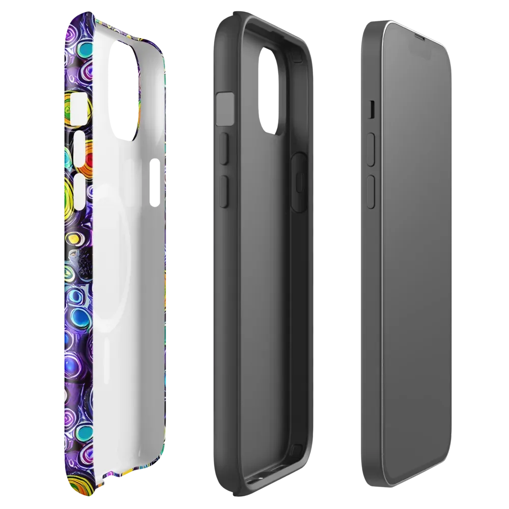 Galaxy Ripple on MagSafe Tough Case for iPhone® — Front