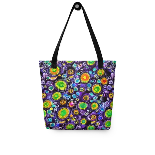 Galaxy Ripple on a Tote Bag