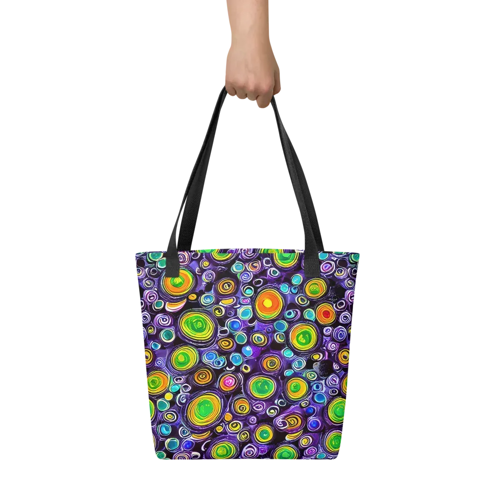 Galaxy Ripple on Tote Bag — Front