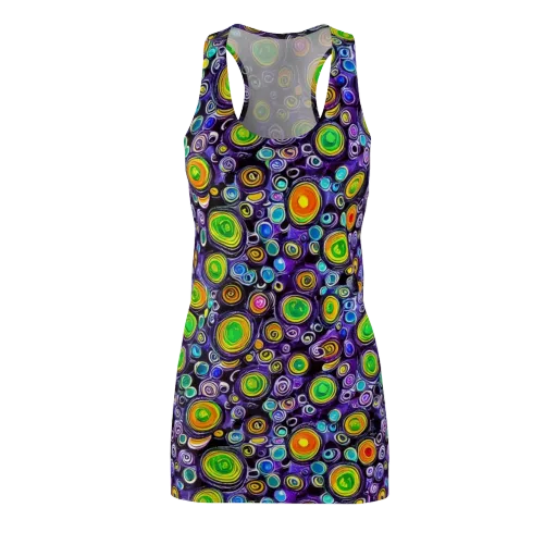Galaxy Ripple on a Racerback Dress