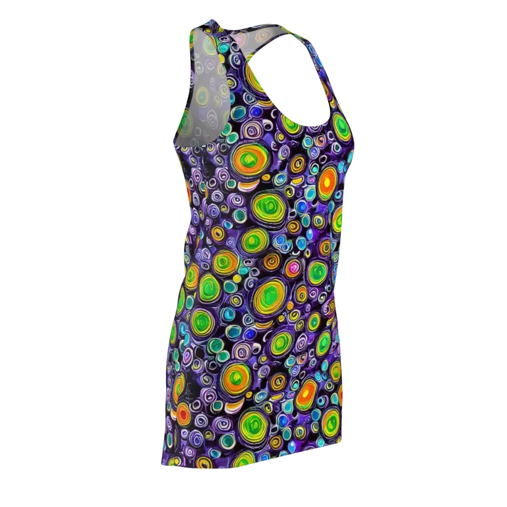 Galaxy Ripple on Racerback Dress — Front Side