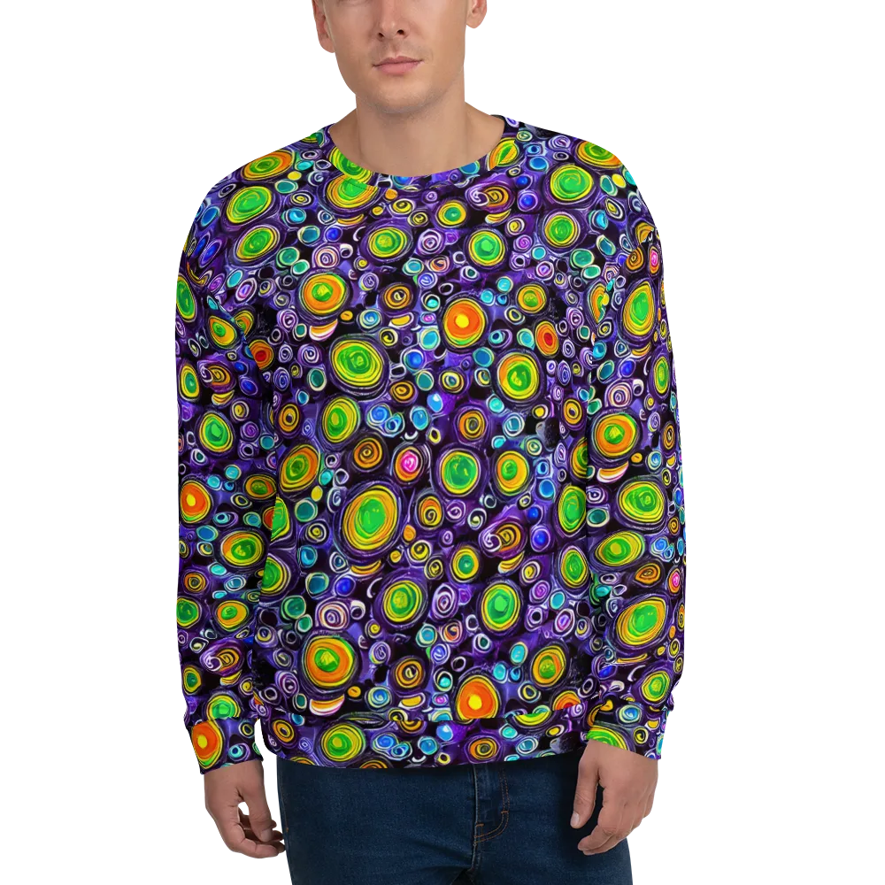 Galaxy Ripple on Sweatshirt — Front