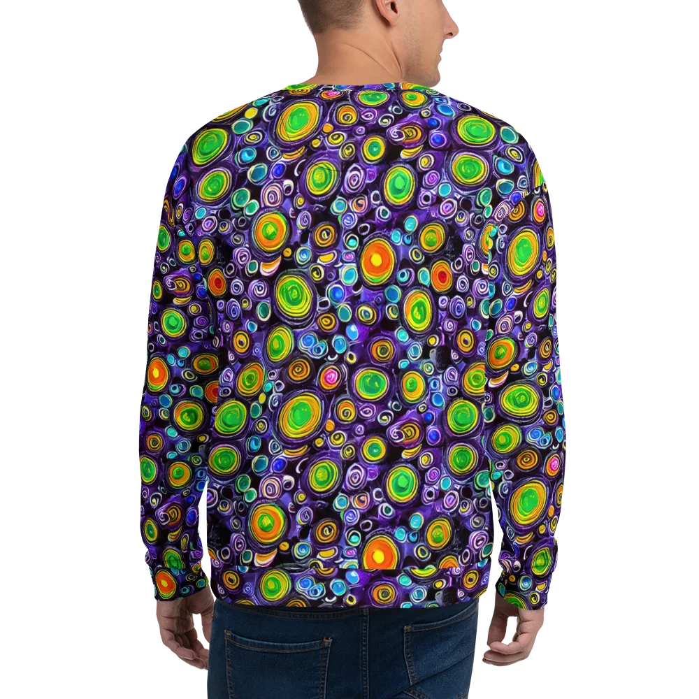 Galaxy Ripple on Sweatshirt — Back