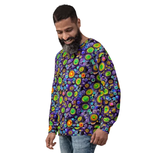 Galaxy Ripple on a Sweatshirt