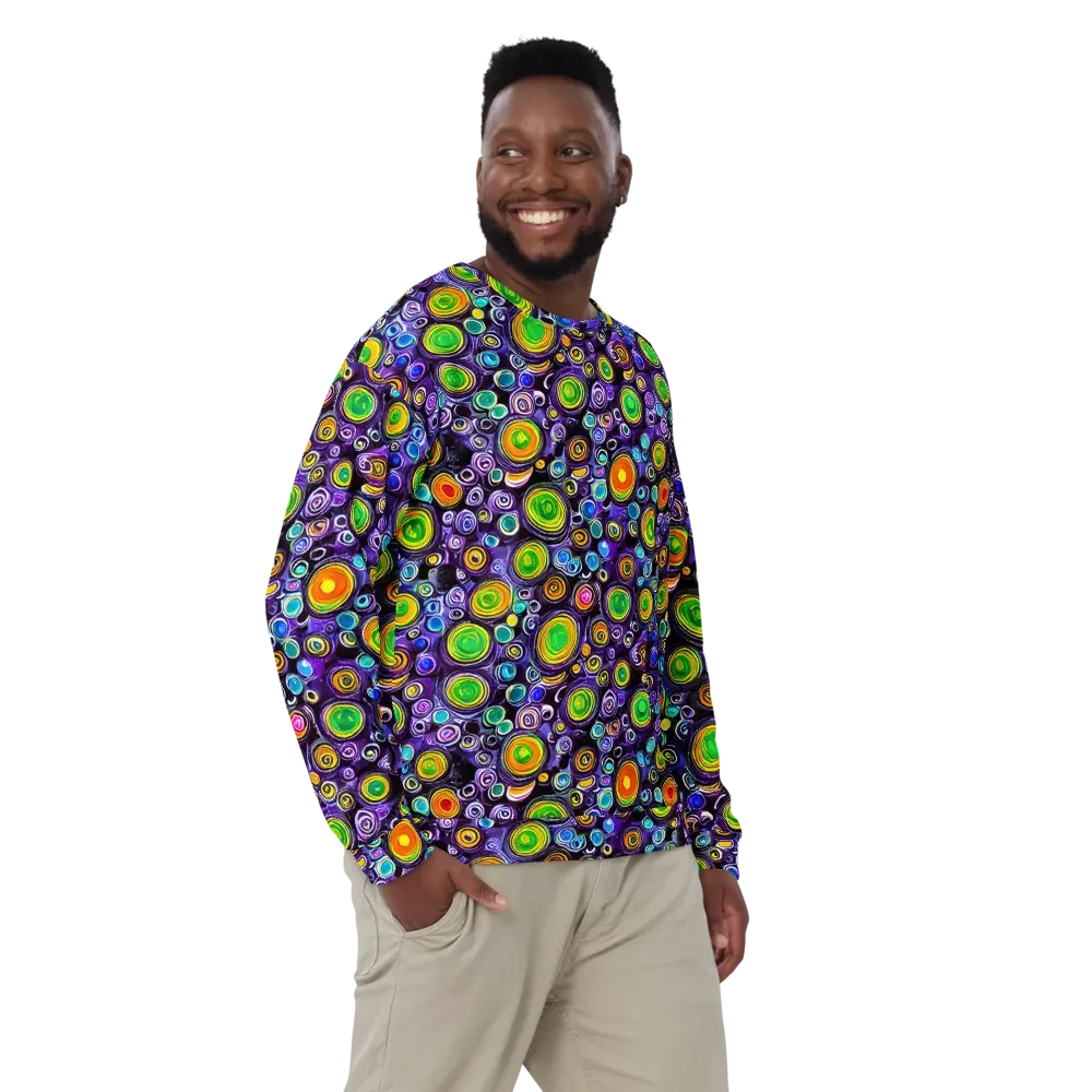 Galaxy Ripple on Sweatshirt — Front