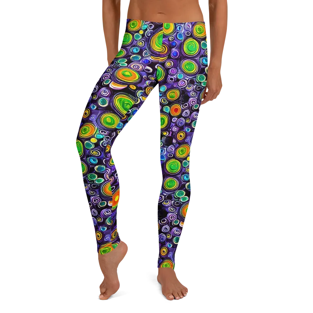 Galaxy Ripple on Leggings — Front