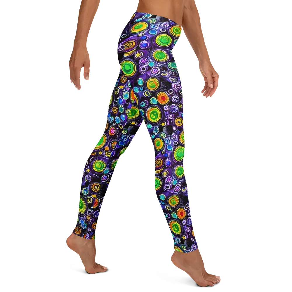 Galaxy Ripple on Leggings — Right