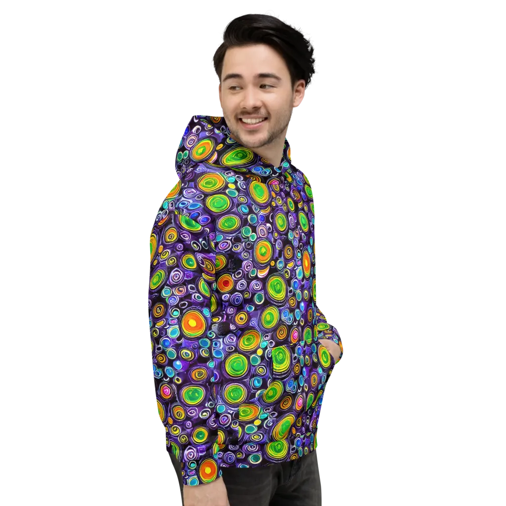 Galaxy Ripple on Hoodie — Right