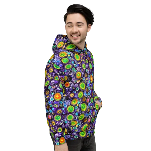 Galaxy Ripple on a Hoodie