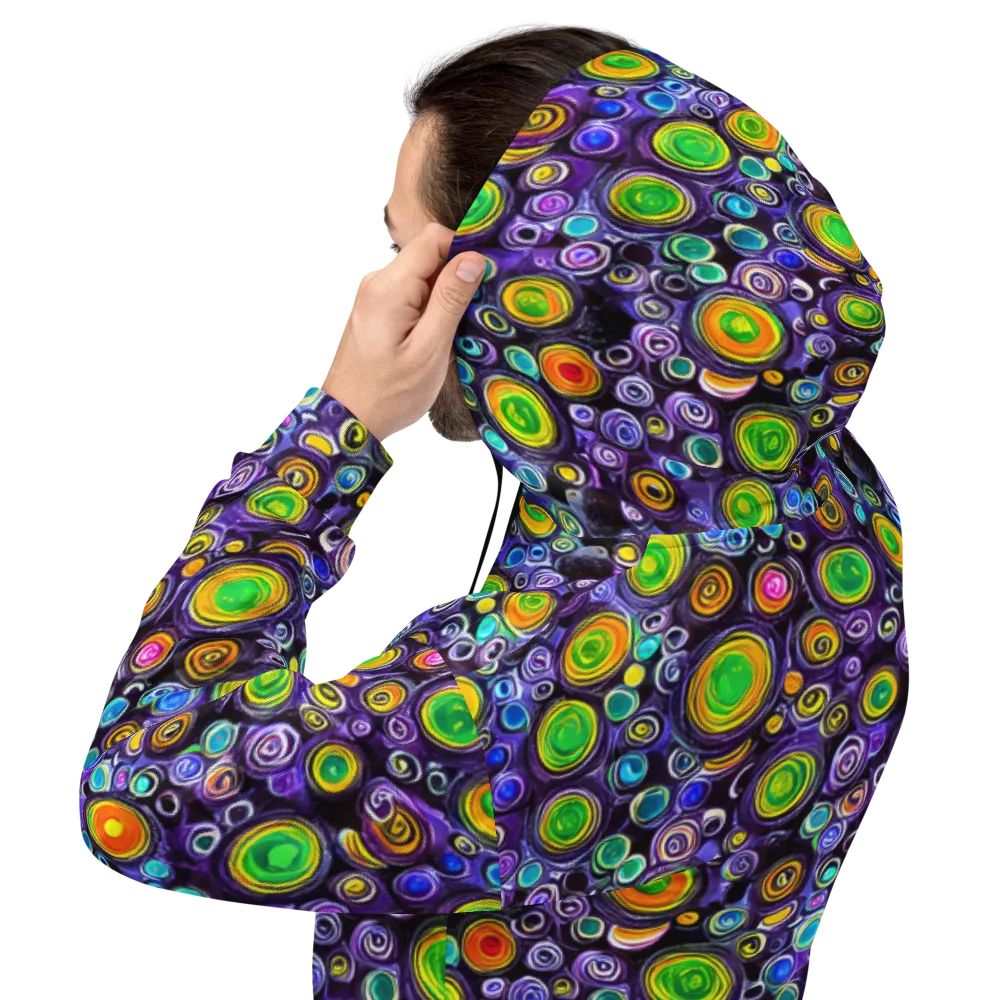 Galaxy Ripple on Hoodie — Back