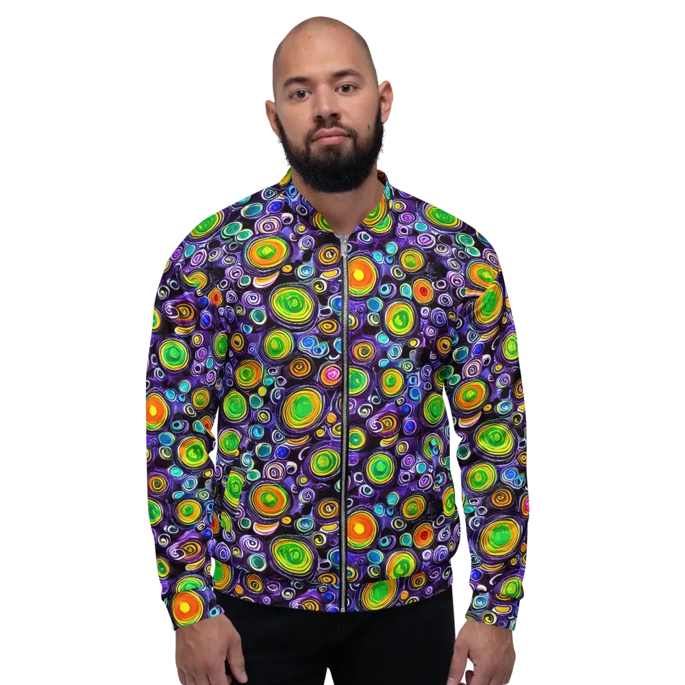 Galaxy Ripple on Bomber Jacket — Front