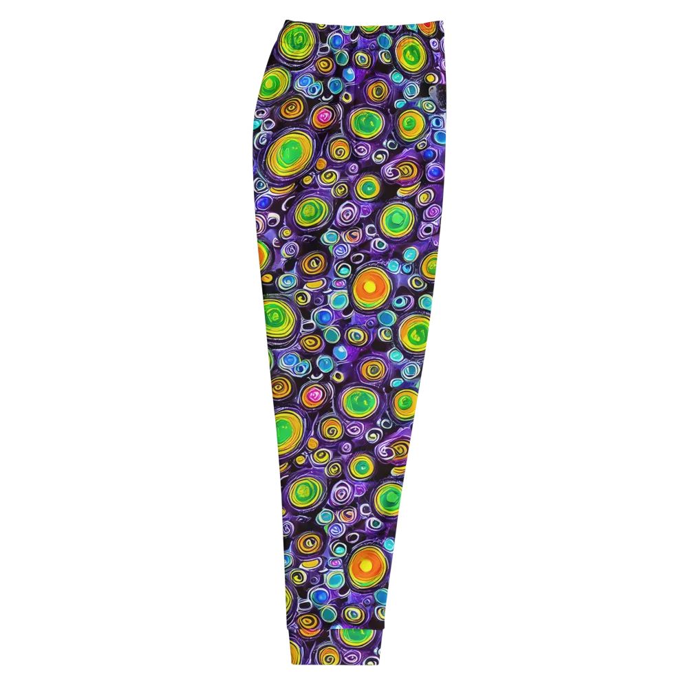 Galaxy Ripple on Men's Joggers — Right