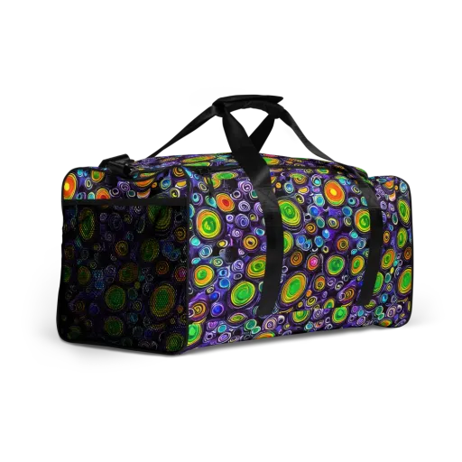Galaxy Ripple on a Duffle Bag