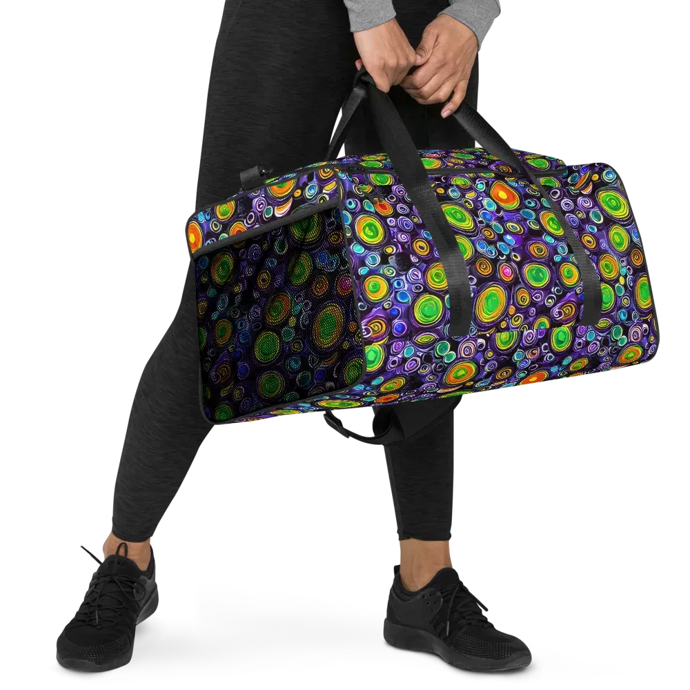 Galaxy Ripple on Duffle Bag — Right Front