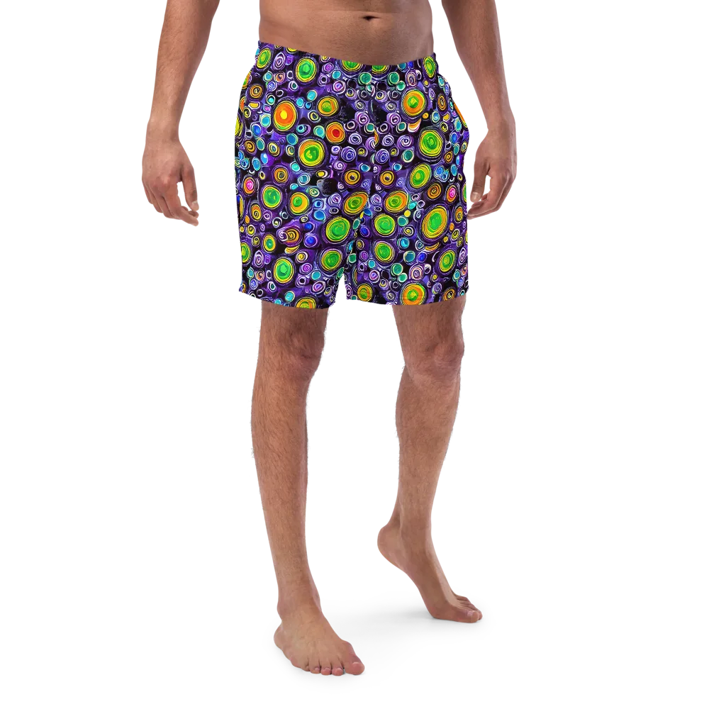Galaxy Ripple on Swim Trunks — Front