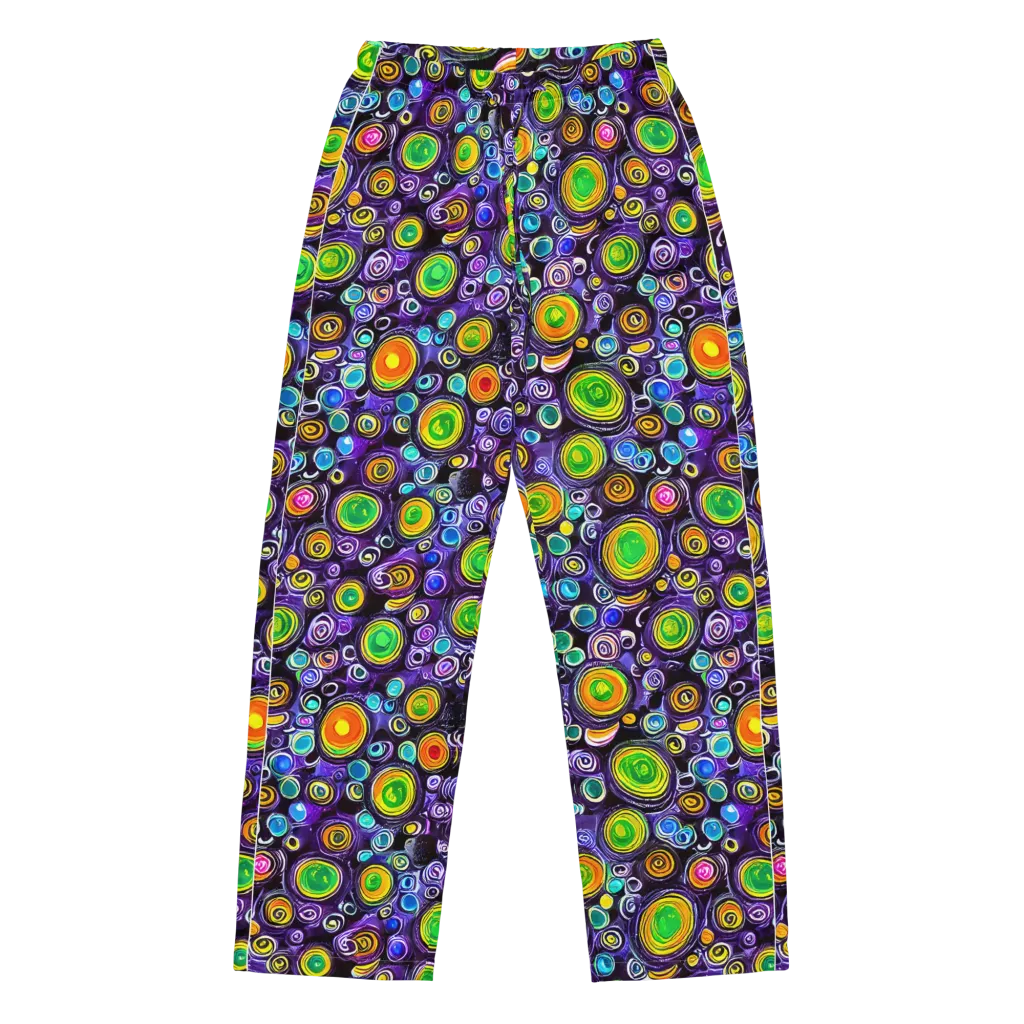 Galaxy Ripple on Women's Pajama Pants — Front