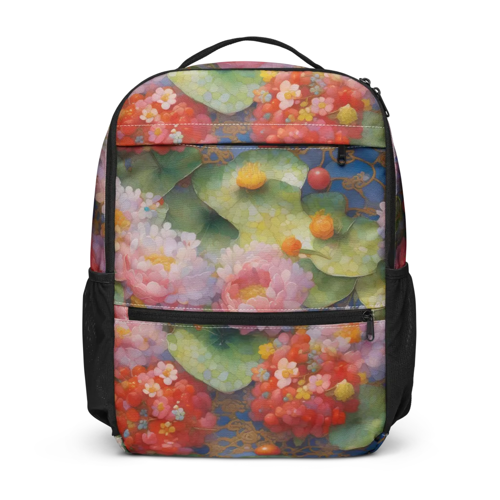 Lotus Royale on Utility Backpack — Front