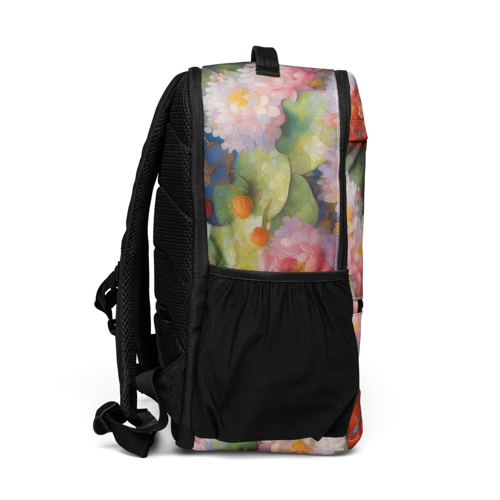 Lotus Royale on Utility Backpack — Right