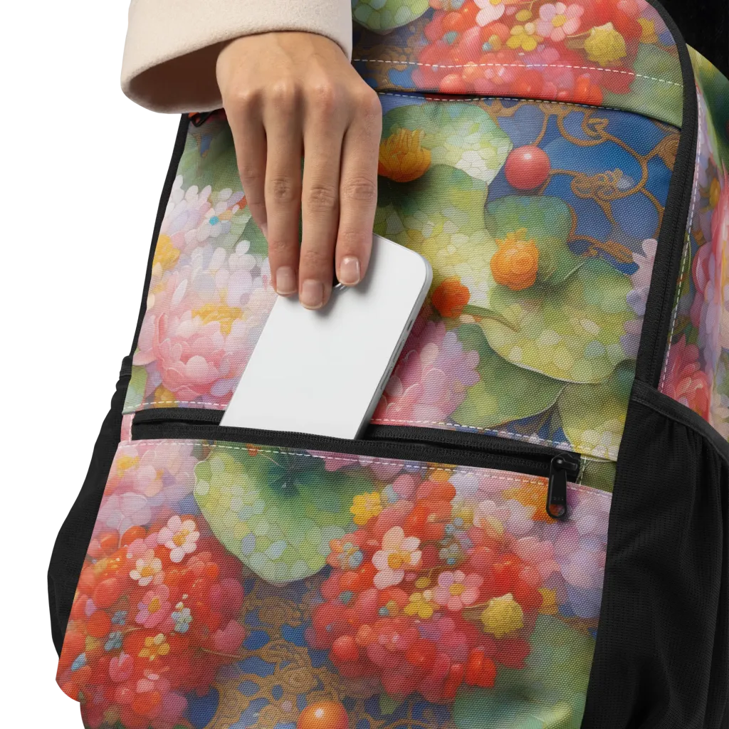 Lotus Royale on Utility Backpack — Product details