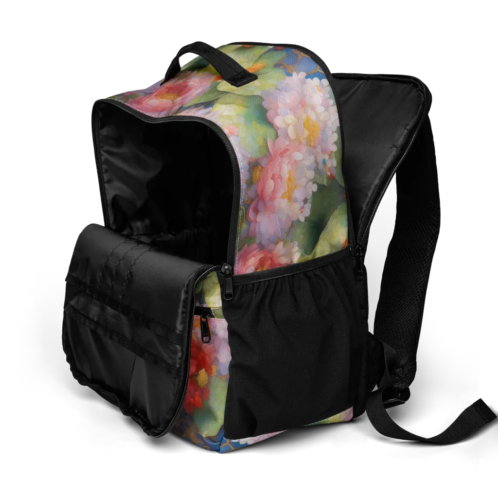 Lotus Royale on Utility Backpack — Product details 2