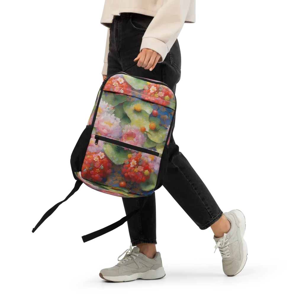 Lotus Royale on Utility Backpack — Front
