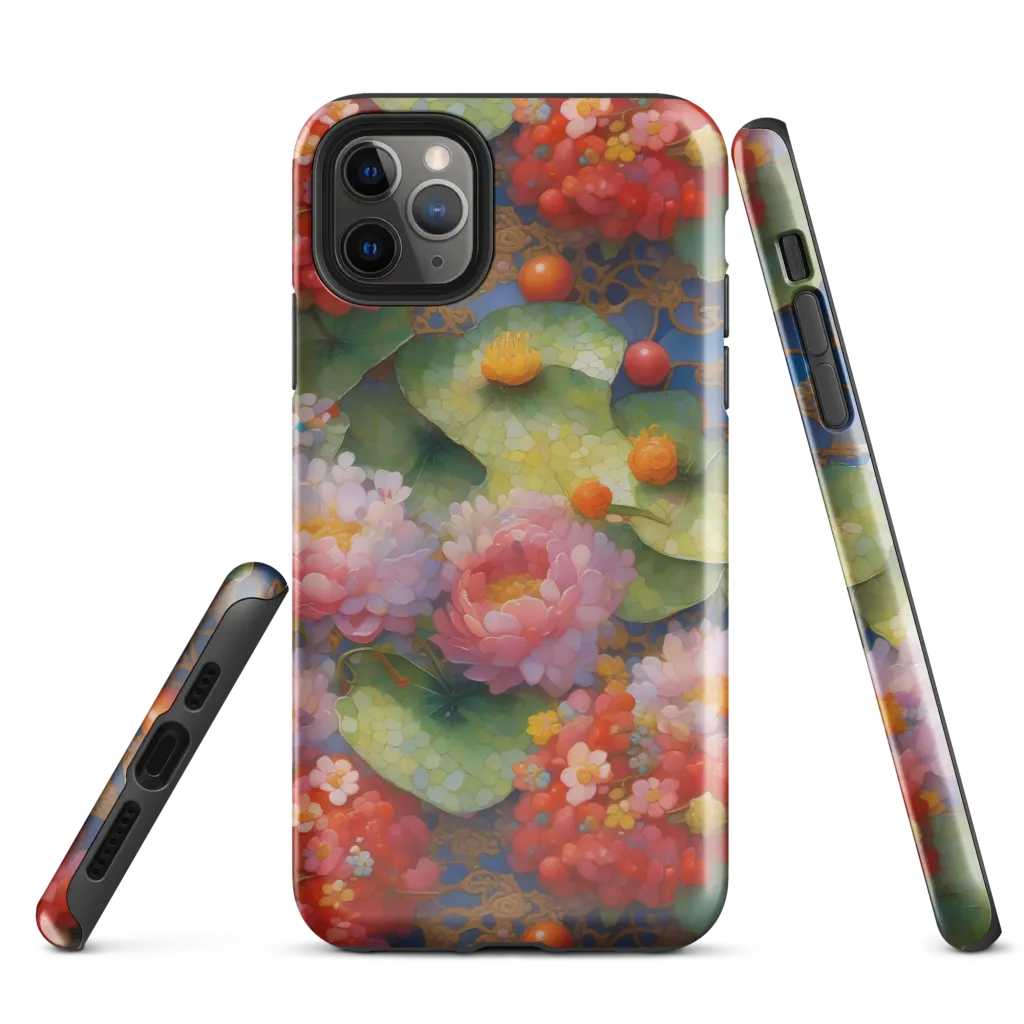 Lotus Royale on Tough Case for iPhone® — Front