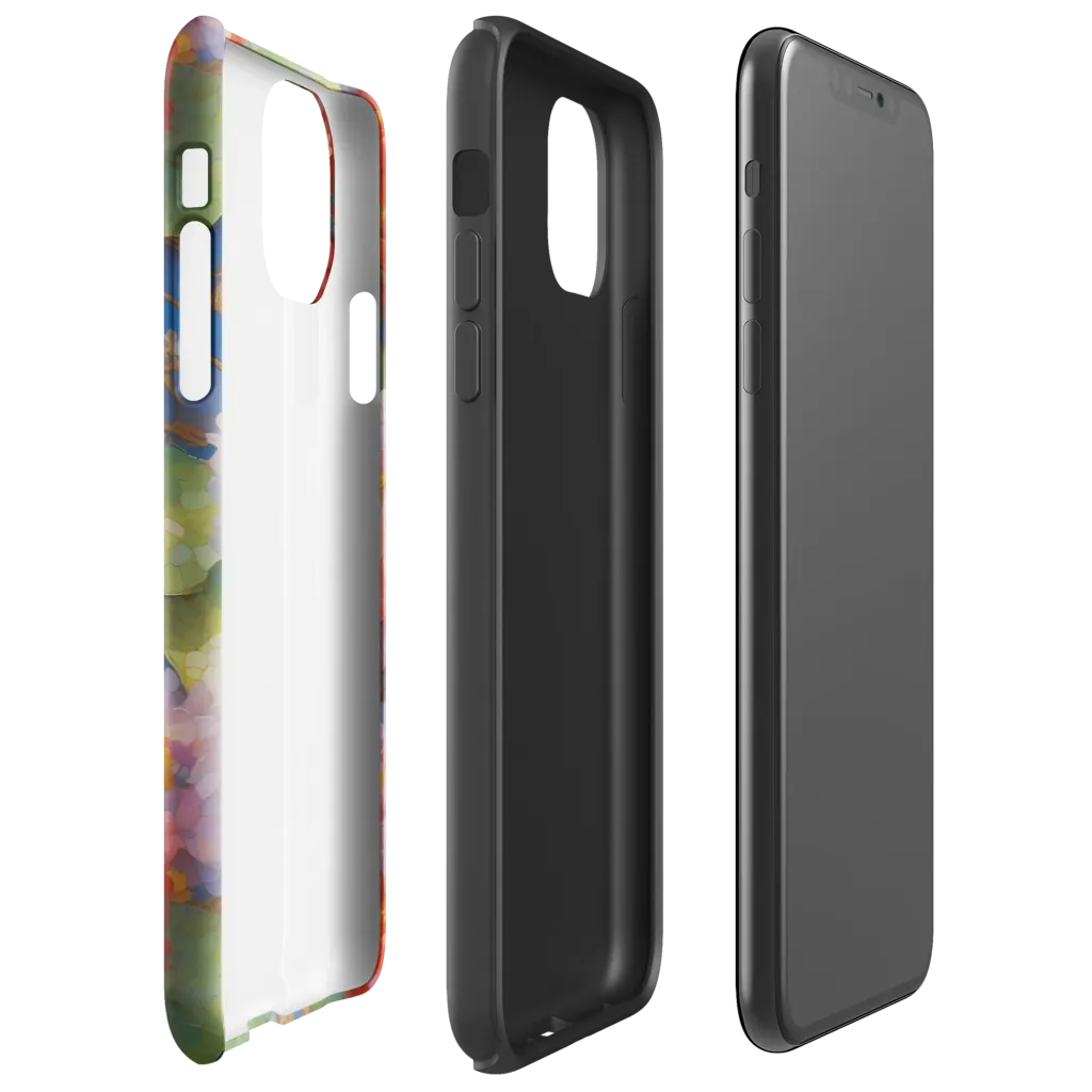Lotus Royale on Tough Case for iPhone® — Right