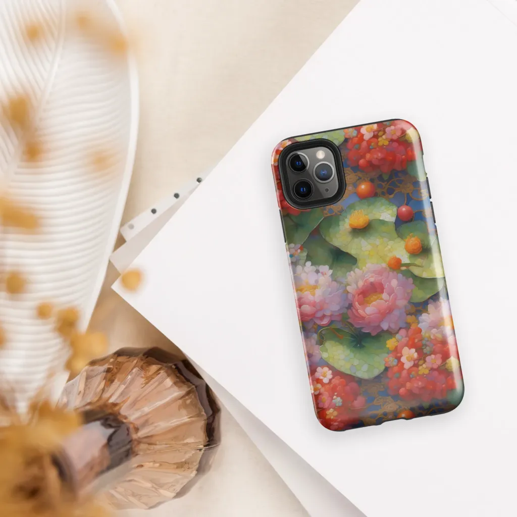Lotus Royale on Tough Case for iPhone® — Front