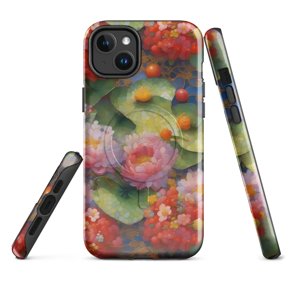 Lotus Royale on MagSafe Tough Case for iPhone® — Front