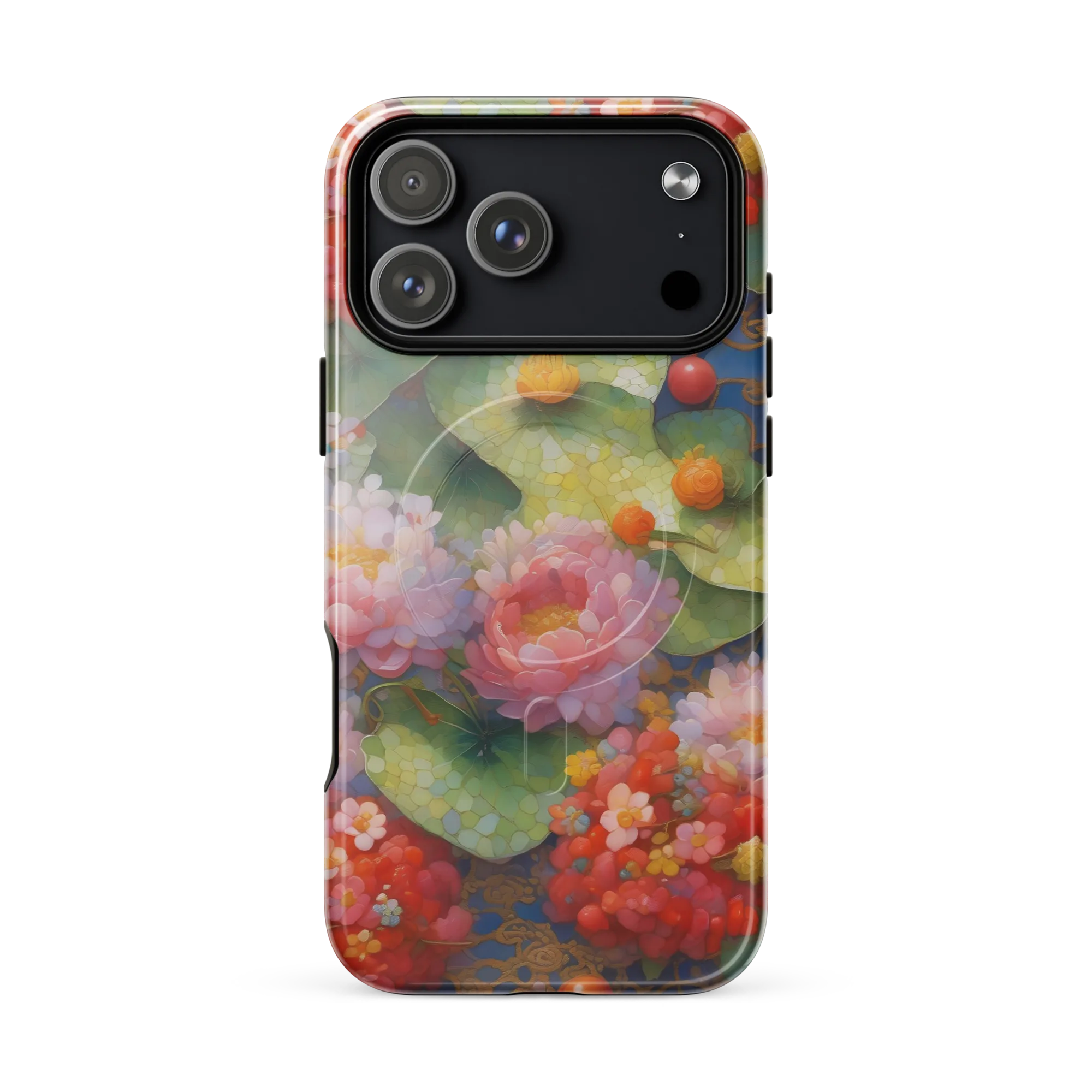 Lotus Royale on MagSafe Tough Case for iPhone® — Front