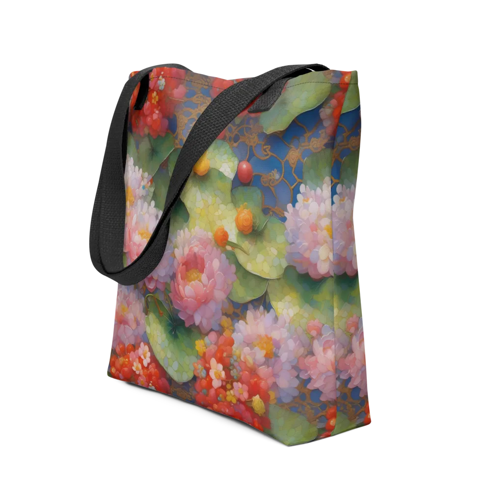 Lotus Royale on Tote Bag — Front