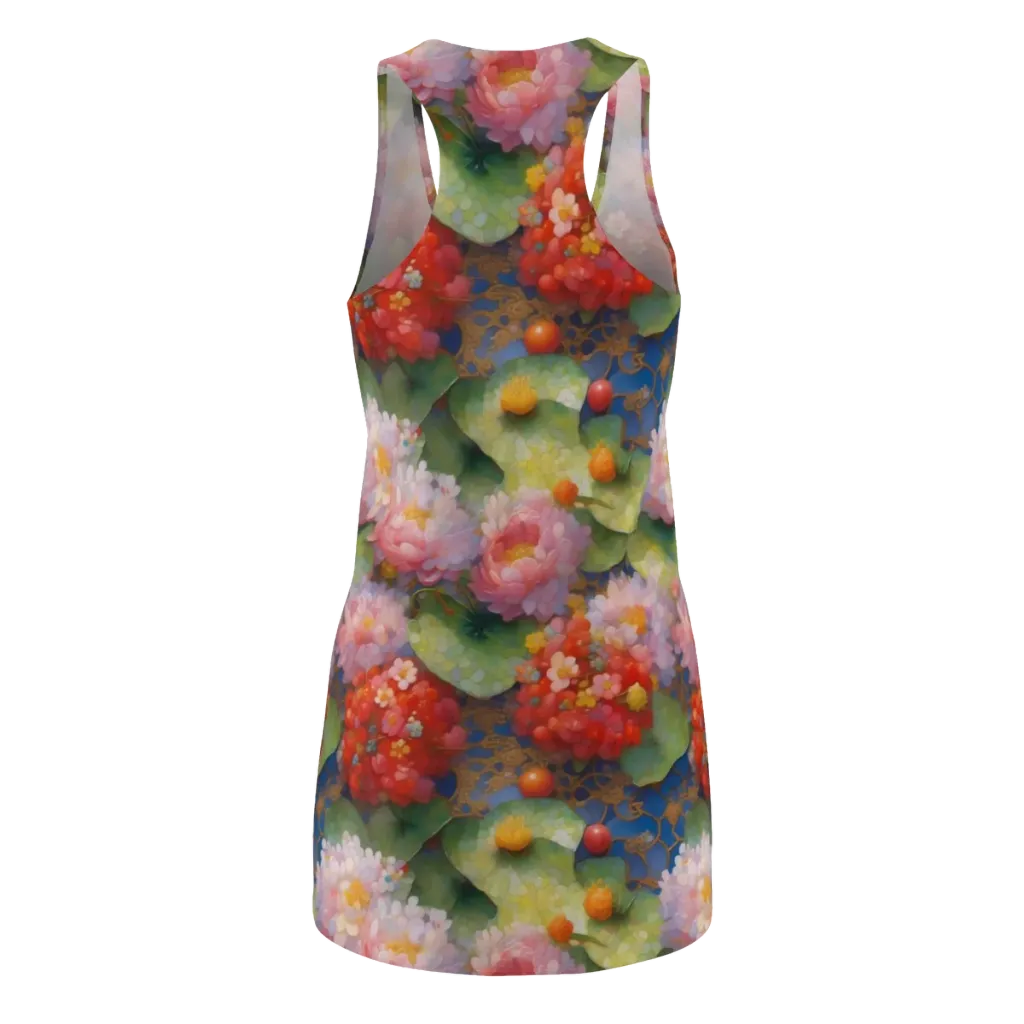 Lotus Royale on Racerback Dress — Back