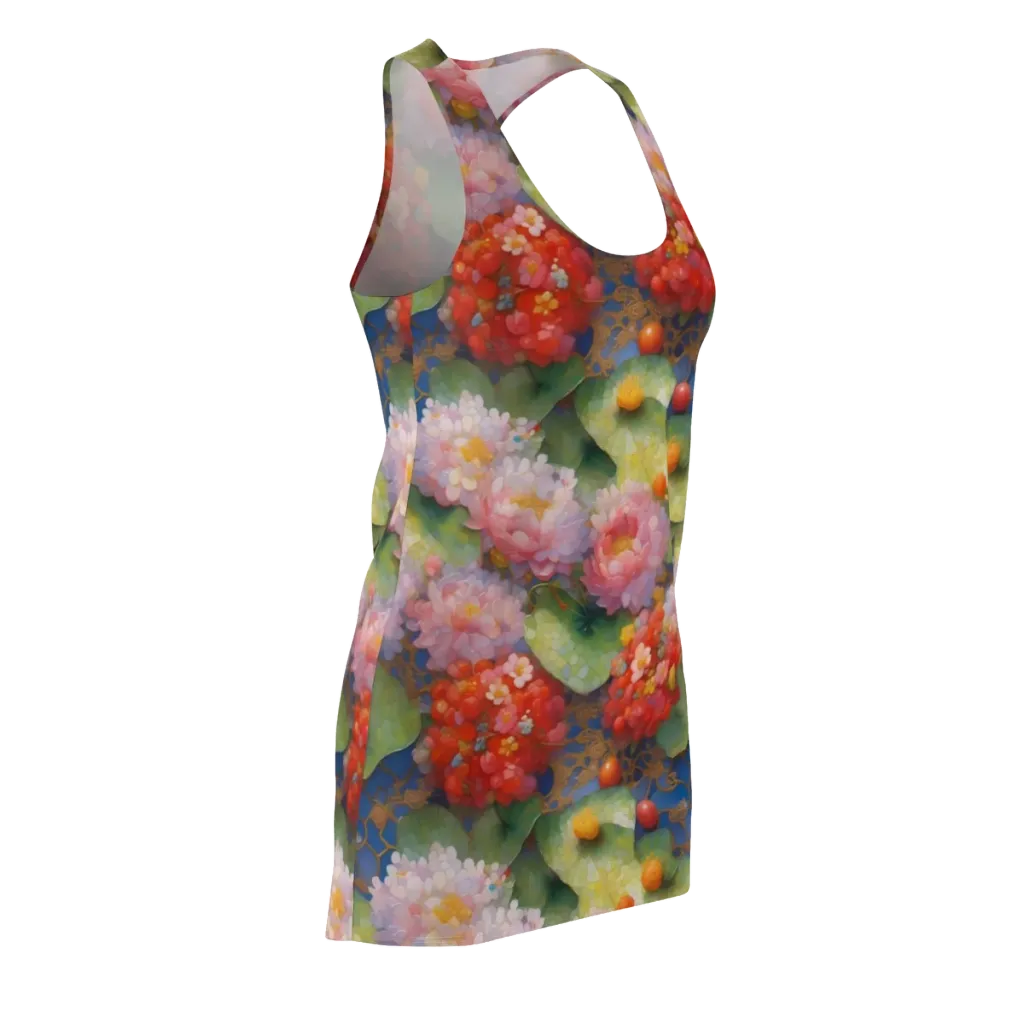 Lotus Royale on Racerback Dress — Front Side
