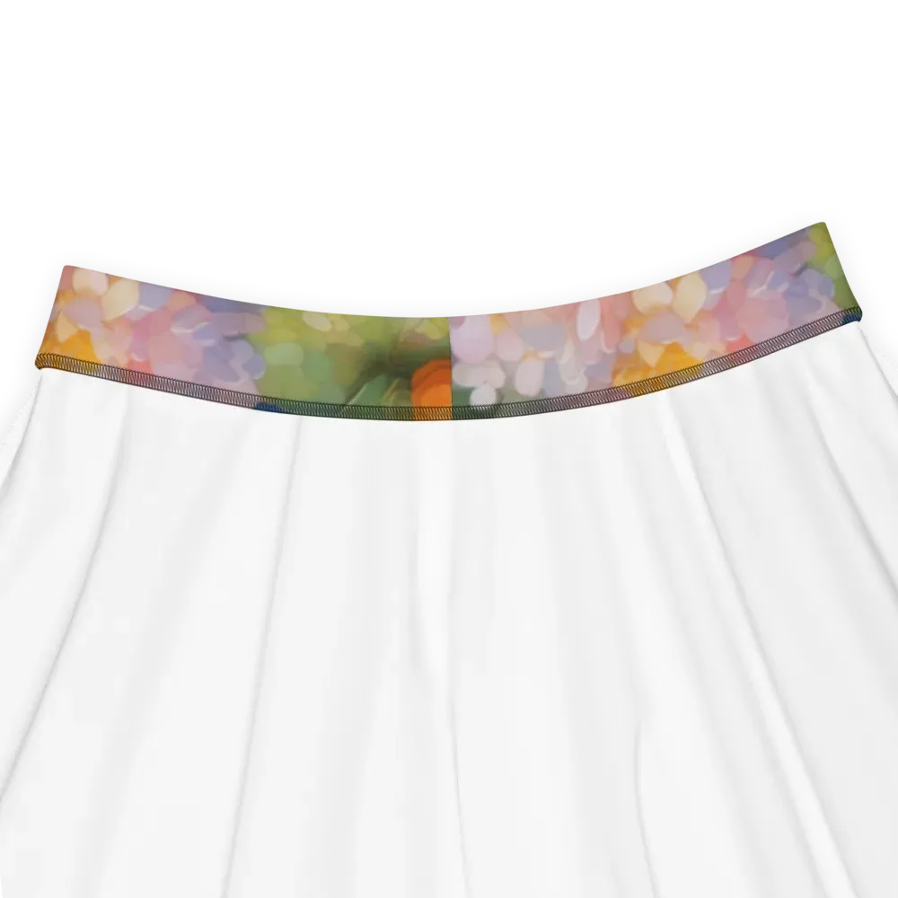 Lotus Royale on Skater Skirt — Product details