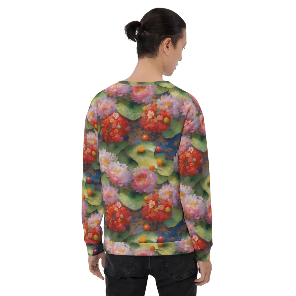 Lotus Royale on Sweatshirt — Back