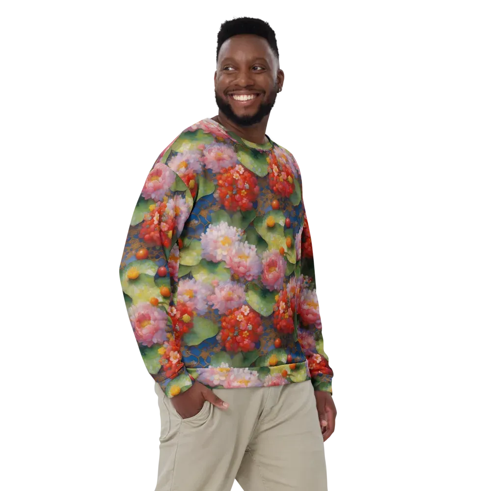 Lotus Royale on Sweatshirt — Front